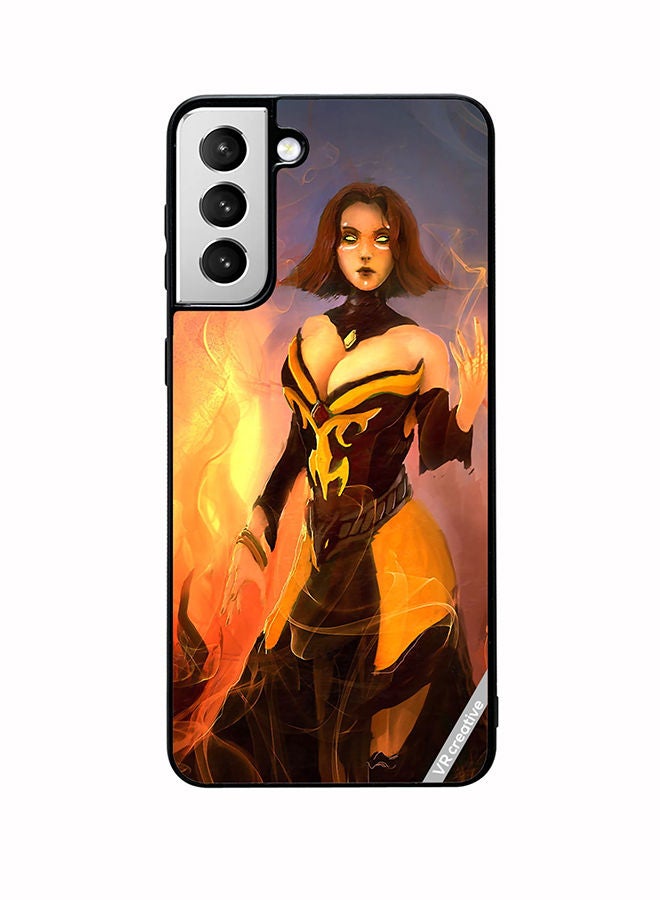 VR CREATIVE Protective Case Cover For Samsung Galaxy S22 Plus 5G Dota 2 Admirable Design Multicolour - Image 1