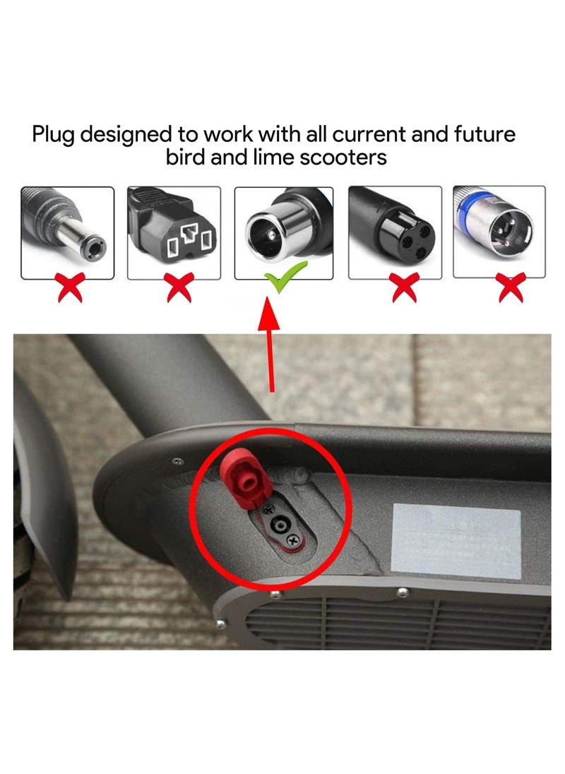TWEGGON 48V 2A Scooter charger Power Supply Adapter for Electric Scooter  - Image 2