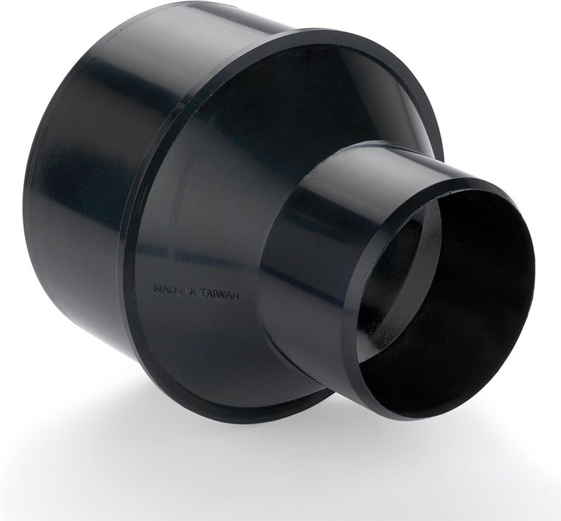 WOODRIVER WOODRIVER Dust Connection 4 to 212 Funnel Reducer Dust Collection Fitting - Image 1