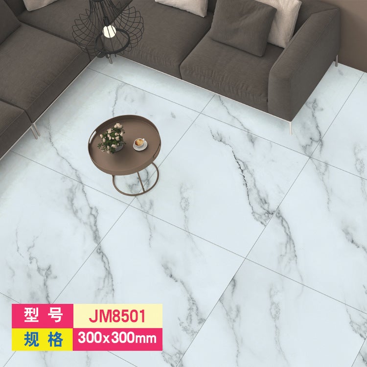 Factory Pvc Marble Tile Stickers Stone Plastic Floor Tile Self-Adhesive Floor Stickers Thickened One Set Of Stickers - Image 4