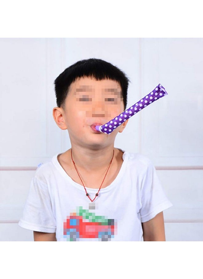 lasenersm 24 Pieces Party Blower Noisemakers Blowouts Whistles Party Squawkers Fringed Noise Maker Blowouts Noisemakers Funny Party Blowouts Blowers Musical Blowouts Party Horns Noisemakers, Random Color  - Image 5
