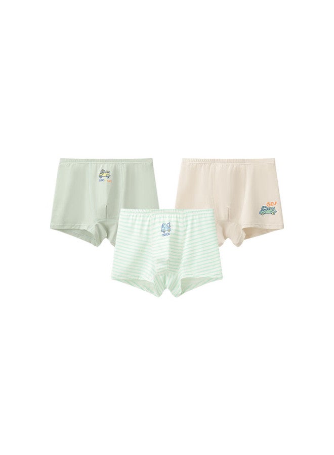 Red Bean Hodo Children's Underwear Modal Cotton Boys And Girls Boxer Briefs Antibacterial Youth Shorts H5k4115 165 - Image 4