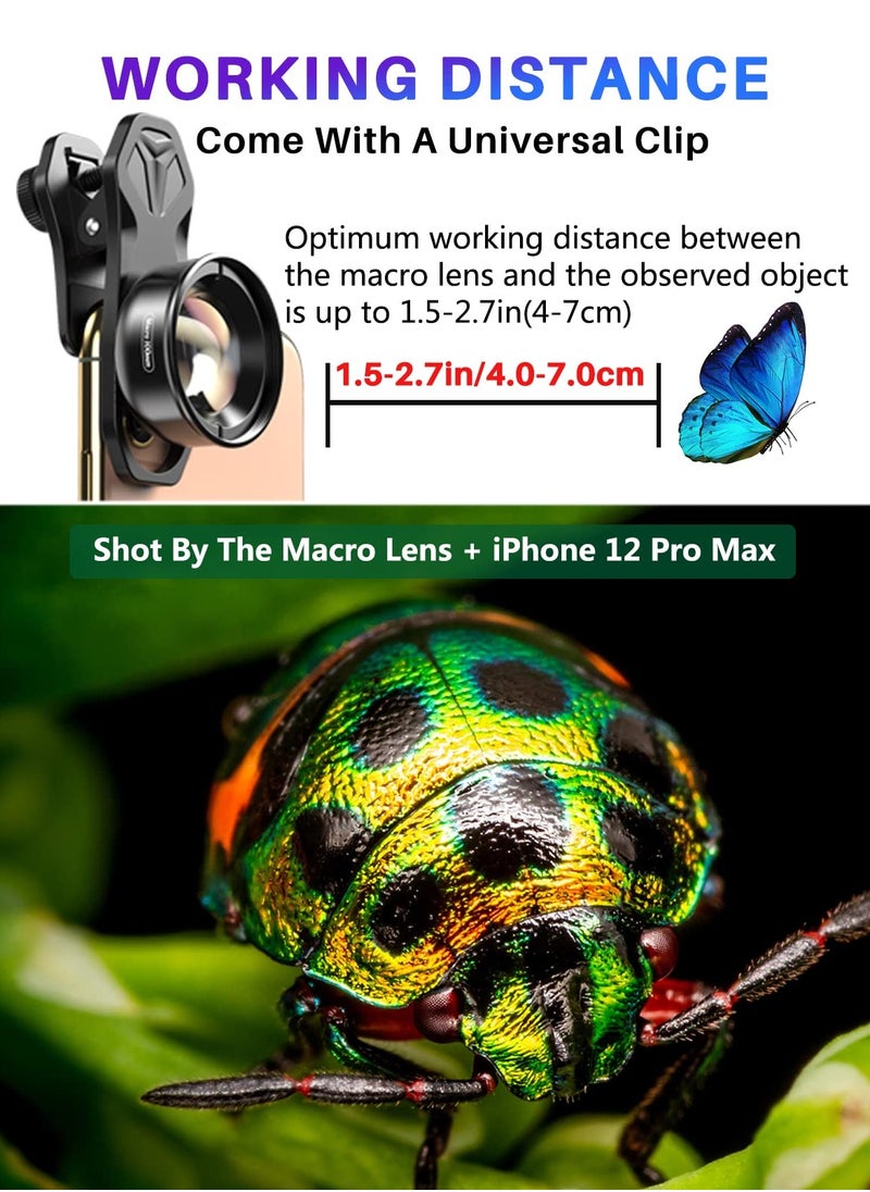 APEXEL - Professional Macro Photography Lens for All Smartphones - Image 1