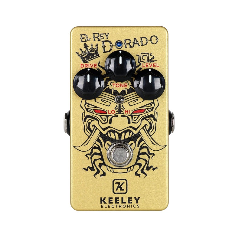 Keeley El Rey Dorado Overdrive Pedal Gold KElrey