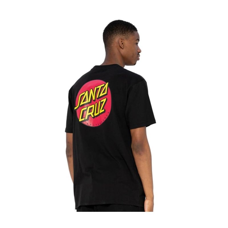 SANTA CRUZ SANTA CRUZ Men's S/S T-Shirt Classic Dot Skate T-Shirt - Black, Size: XX-Large  - Image 1