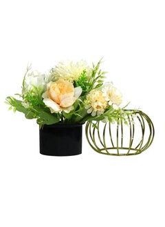 AIWANTO 2 Pcs Artificial Beautiful Flower Decoration Home Office Gift  - Image 4