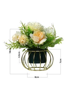 AIWANTO 2 Pcs Artificial Beautiful Flower Decoration Home Office Gift  - Image 5