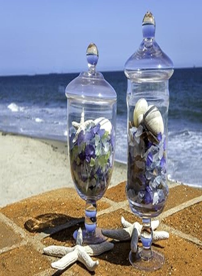 SuperMoss (24184) Sea Glass Vase Filler, 2 lb, Cold Blue - Image 2