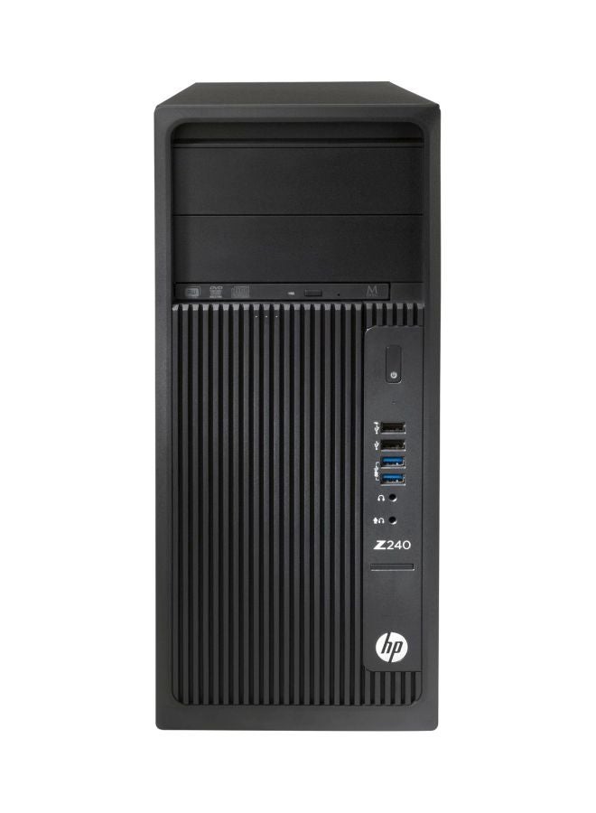 HP Z240 Tower PC With Xeon Processor/8GB RAM/1TB HDD/Intel HD Graphics 5300 Black - Image 1