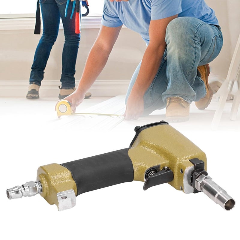 Pneumatic Thumbtack Air Powered Decorative Nailer Tool 47kgf for Fastening Cloth and Leather Covers - Image 4