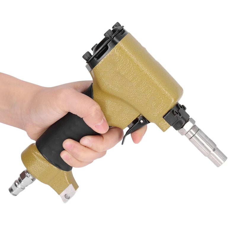 Pneumatic Thumbtack Air Powered Decorative Nailer Tool 47kgf for Fastening Cloth and Leather Covers - Image 5