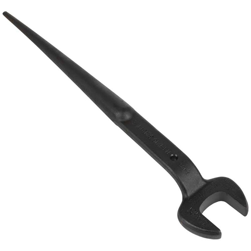 Klein Tools 3213TT Construction Spud Wrench with Tether Hole Made in USA 1716Inch Nominal Opening 78Inch Bolt for US Heavy Nut
