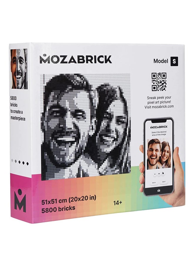 MOZABRICK Mozabrick - Photo Construction Set Model S
51X51 cm
5800 bricks  - Image 2