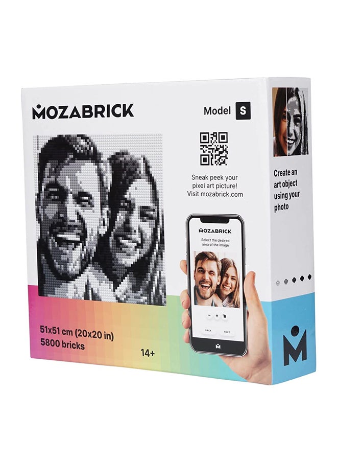 MOZABRICK Mozabrick - Photo Construction Set Model S
51X51 cm
5800 bricks  - Image 1