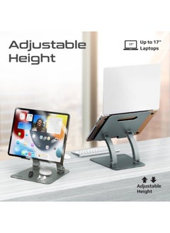 Promats Promate DeskMate-7 Ergonomic Multi-Level Aluminum Laptop Stand  - Image 3