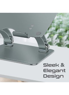 Promats Promate DeskMate-7 Ergonomic Multi-Level Aluminum Laptop Stand  - Image 5