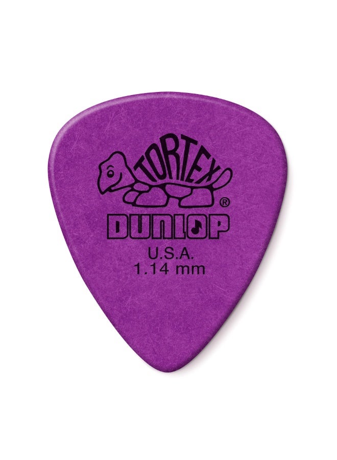 Dunlop 418-114 Tortex Standard – Guitar Pick 1.14mm Purple - Image 1