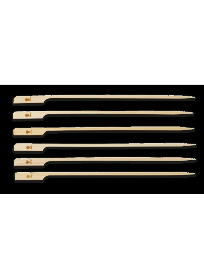 Weber Bamboo Skewer Pack 25 pcs | 0.3 x 1 x 25 cm|  Premium Grilling accessory - Image 2