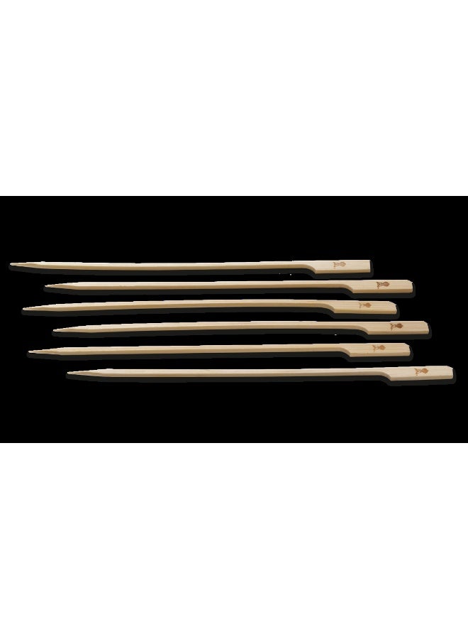 Weber Bamboo Skewer Pack 25 pcs | 0.3 x 1 x 25 cm|  Premium Grilling accessory - Image 1