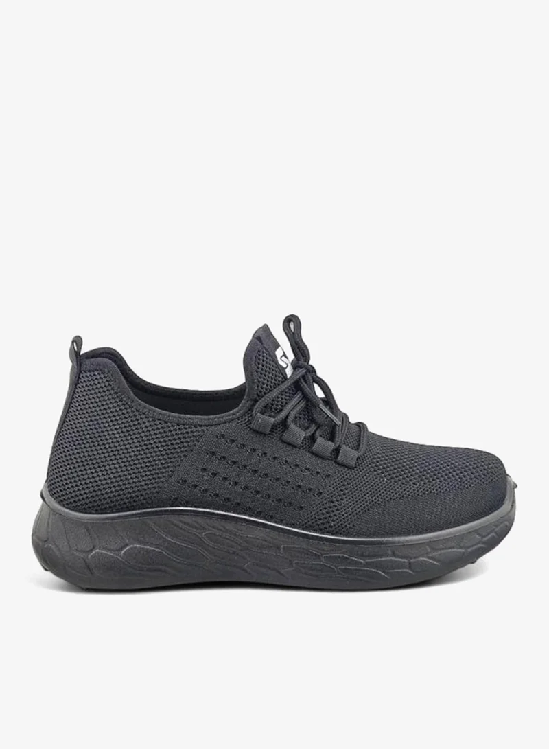 Stone Lightweight Knitted Sneakers