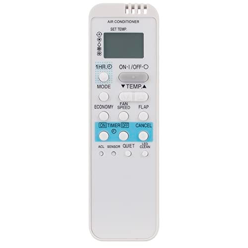 PERFASCIN New Replacement Remote Control fit for Sanyo Air Conditioner KMS0972 KMHS0772 KMHS1712 KS1872 KS2472 RCS-1PS4U-G KS0951 KS1251 KS1852 HS1852 SAP-K127GS5A RCS-5S1E RCS-7S1E RCS-1PS4U-G RCS-SH1BG - Image 1