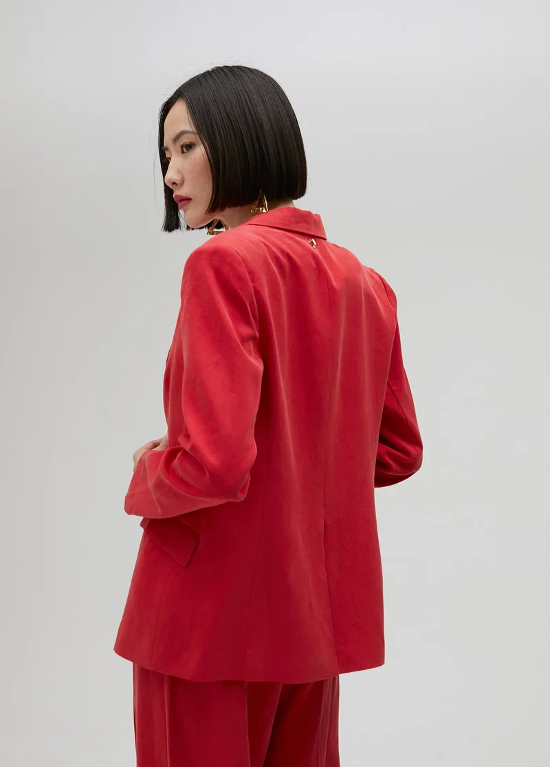 Lola Casademunt Straight fit tencel blazer