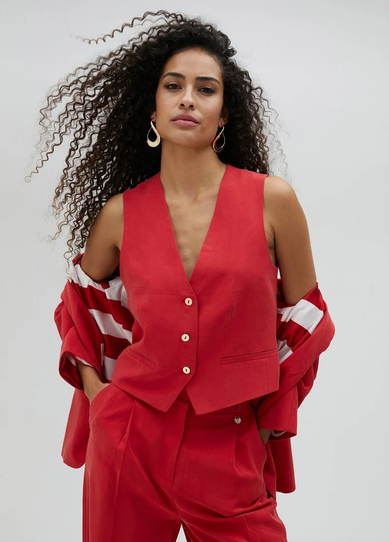 Lola Casademunt Straight fit tencel blazer