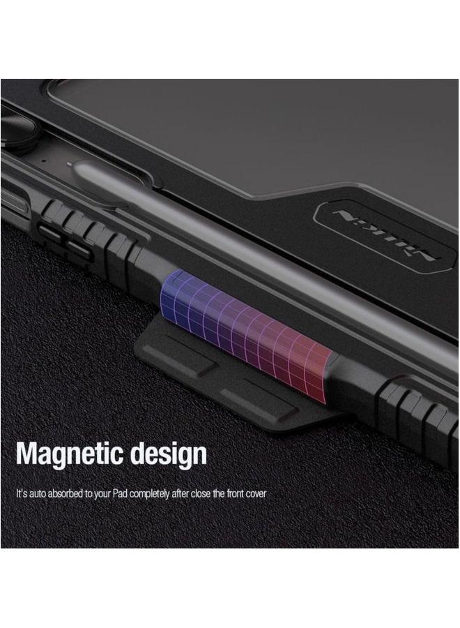 Cace for Samsung Galaxy Tab S10 Ultra (2024),Anti-Fall Smart Tablet Cover with Auto Sleep/Wake u0026 Sliding Window Lens Protection Pen Slot,TPU+PC Protective  - Image 4