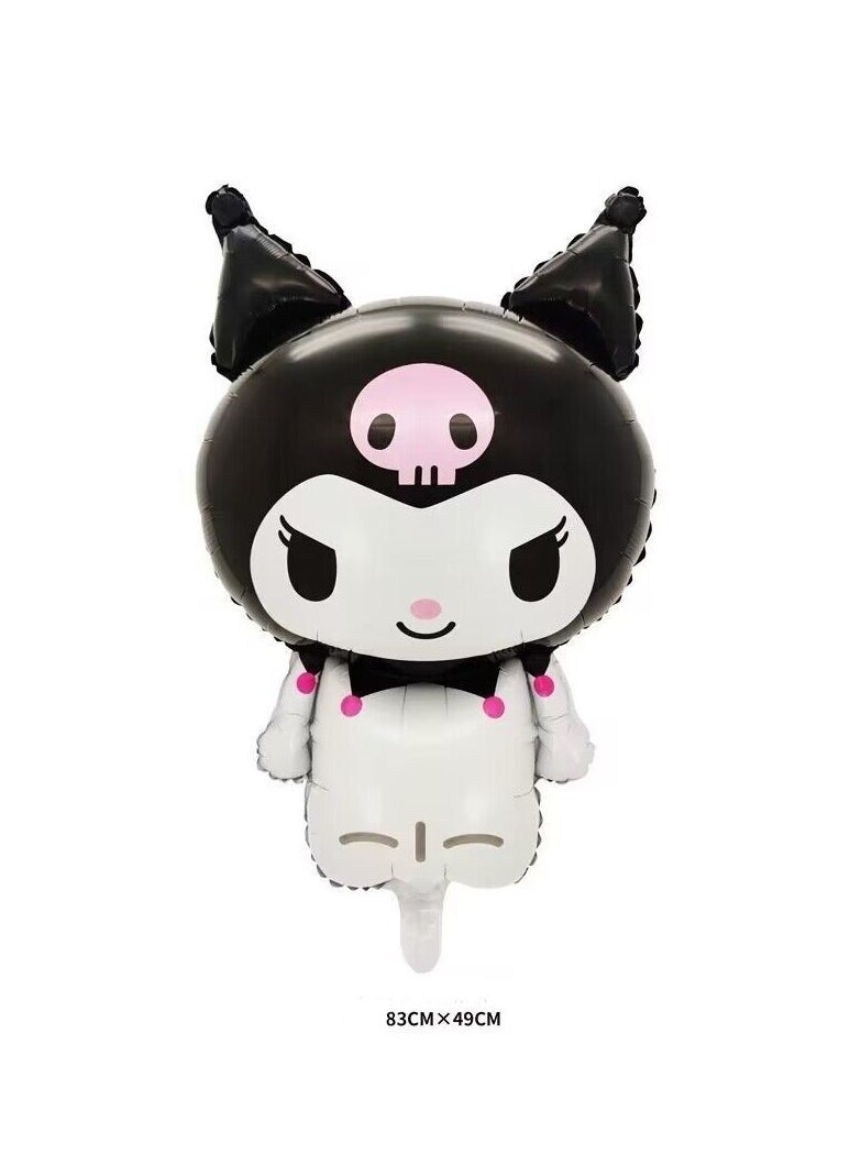 Generic - 14pcs balloons Kuromi cartoon Character anime foil balloon set for birthday party decoration aluminum film balloons kids toys party supplies - Image 1
