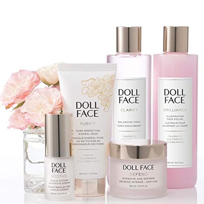 DOLL FACE Skin Care Face Mask | Pore Perfecting Mineral Facial Mask | Detox & Cleanse with Kaolin Clay, Willow Bark and Hyaluronic Acid | 3.3fl oz - Image 3