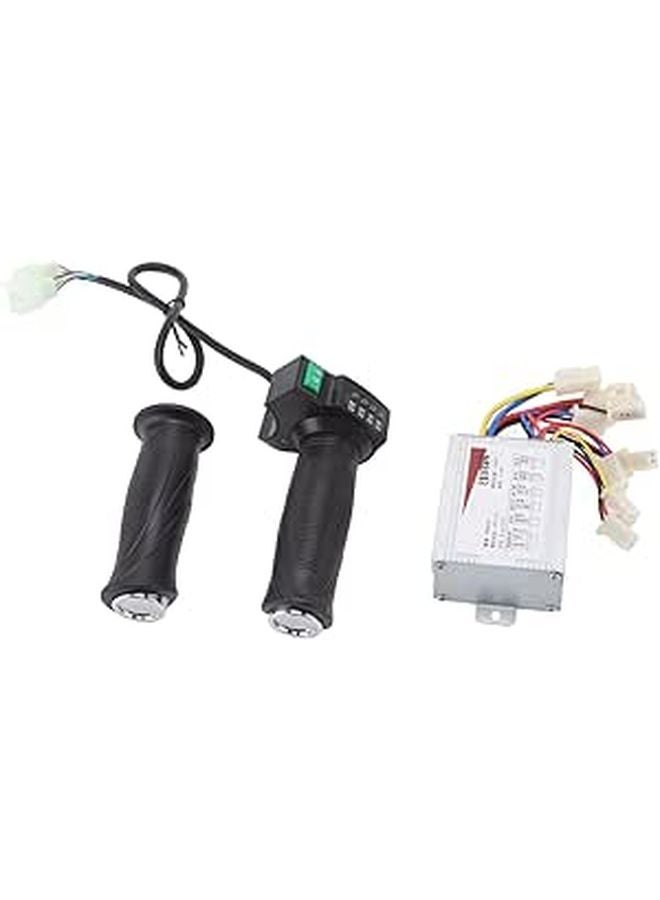 500W DC Motor Speed Controller 12V with Grip Brush Control Box for Electric Bike Scooter - Image 1
