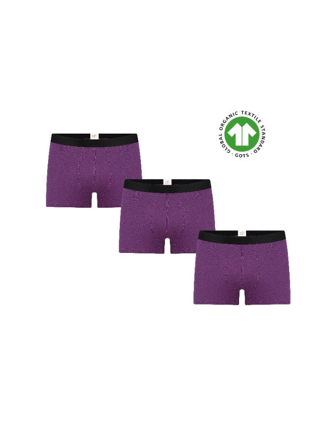 ALBERO NATUR 3P2121-117 Men's Organic Cotton Trunk Shorts - Image 1