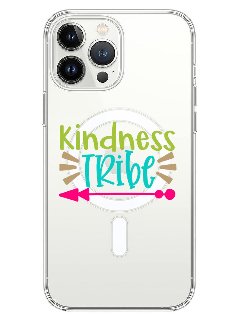 Theodor Magnetic Case for iPhone 14 Pro 6.1-inch Compatible with MagSafe Wireless Charging, Shockproof Phone Bumper Cover Kindness Tribe copy - Image 1