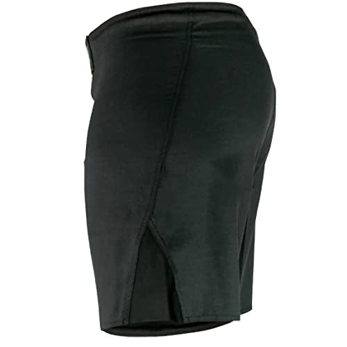 FUJI Baseline Grappling & Fight Shorts for MMA, Judo, Jiu-Jitsu, BJJ and more, Black, Size 30 - Image 3