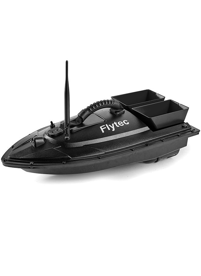 Generic Flytec Fishing Bait Boat 500m Remote Control Bait Boat Dual Motor Fish Finder 1.5KG Loading with LED Light for Fishing  - Image 4