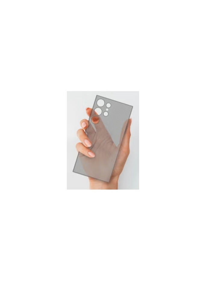 CATANES ( for Galaxy S24 Ultra ) Case Air Skin Line Design Back Cover Sturdy Durable Ultra-Thin Case Drop Protection Cover Clear - Dark Grey - Image 2