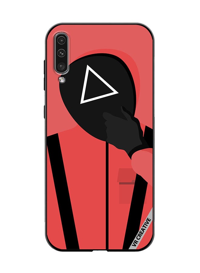 VR CREATIVE Protective Case Cover For Samsung Galaxy A70/A70s Squid Game Soldier Design Multicolour - Image 1