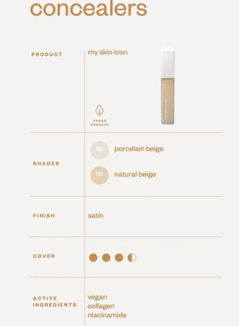 Paese  My Skin Icon Covering Concealer for Women | Best Price UAE
