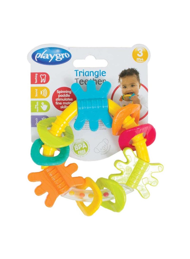 Playgro Triangle Rattle