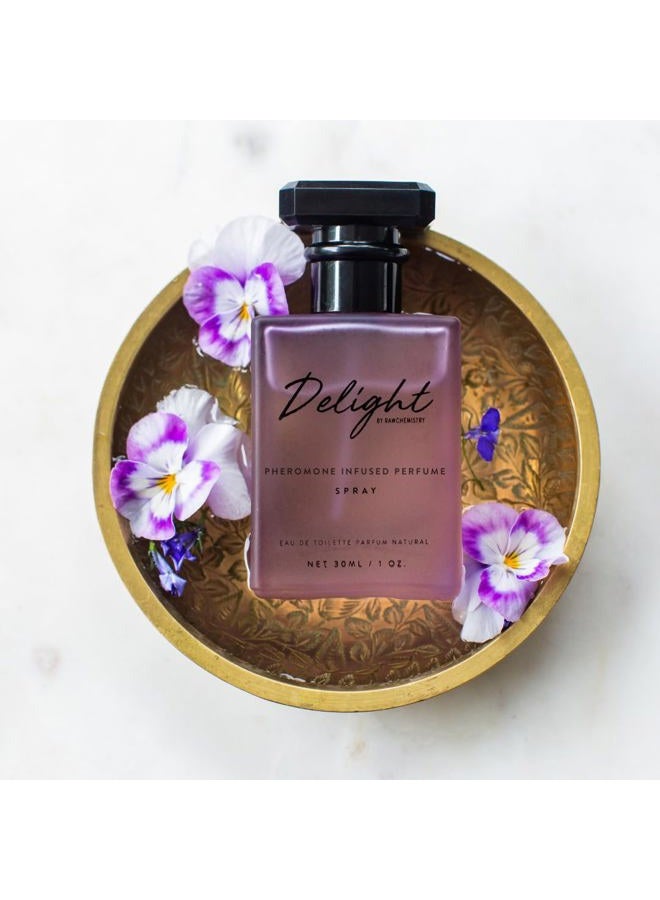 RawChemistry Delight A Pheromone Infused Perfume for Women - 1oz. - Image 4