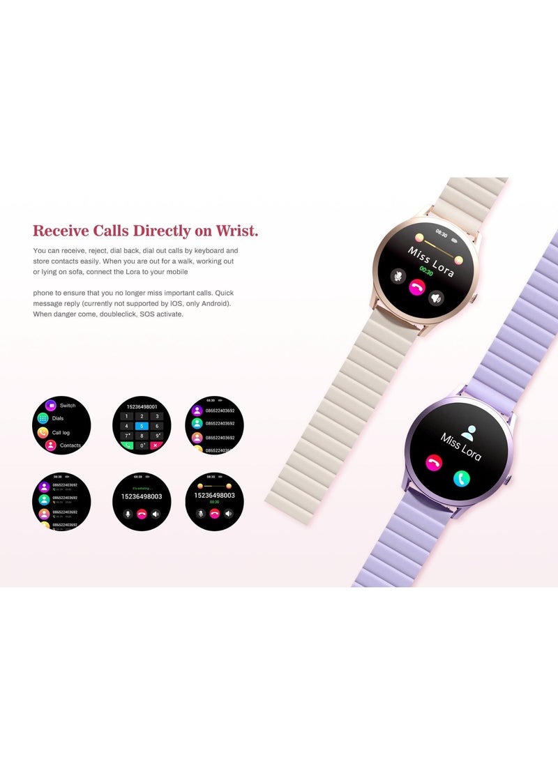 KIESLECT - Kieslect Lady Calling Smartwatch Lora - purple - Image 1