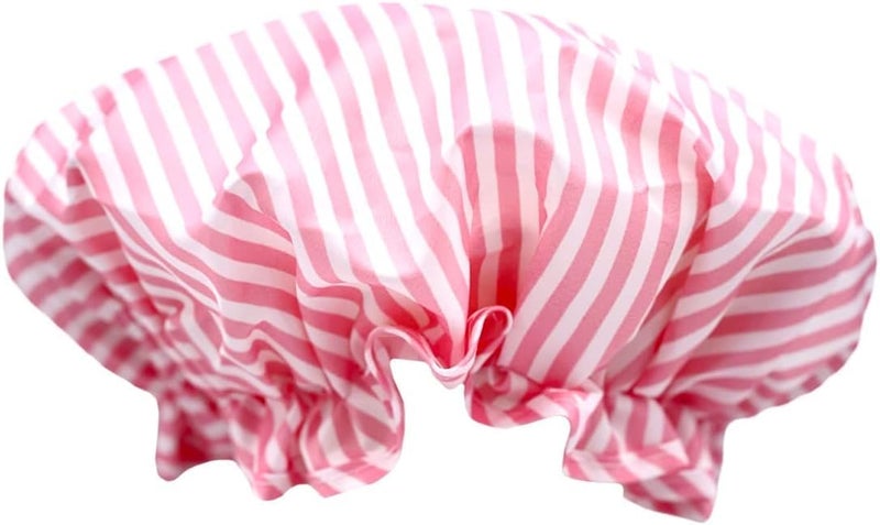 SMUG Shower Cap | Waterproof Shower Cap with Elastic Lining | Three Prints Available | Showers, Cooking, Spa Salon, Sleeping, Makeup | Shower Caps For Women UK Long Hair Short Hair | Candy Shop - Image 1