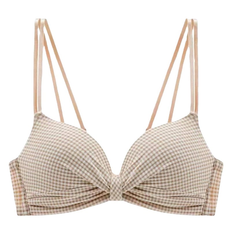 Naughty Momo Shangpin Bra No Steel Ring Gathering Adjustable Sports Breathable Sleep Seamless Underwear For Women - Image 5