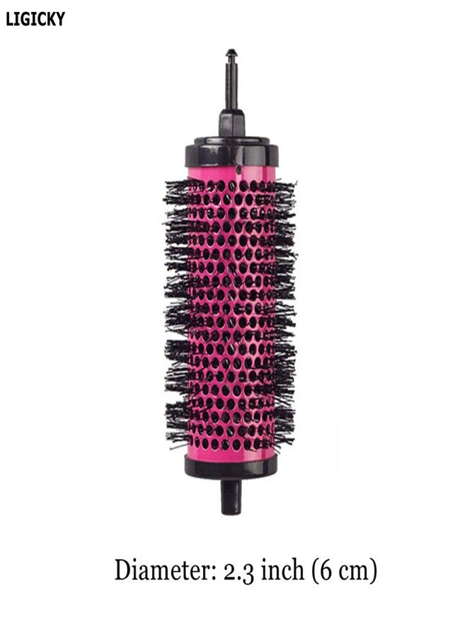 LIGICKY Blowout Brush Set with 2.3’’ Detachable Barrels Round Brushes Hair Styling Tool, 1 Handle 5 Barrels, Large - Image 5