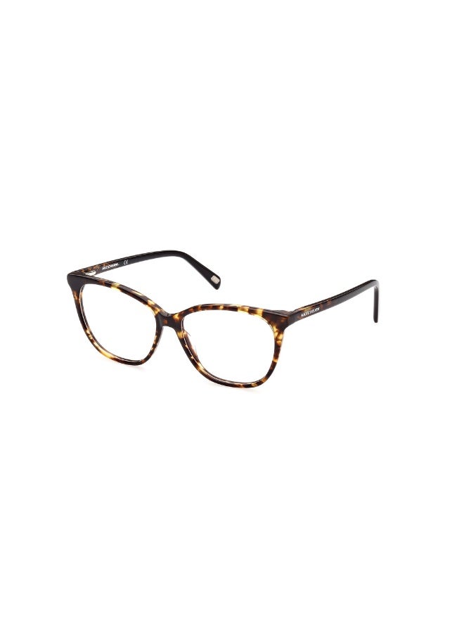 SKECHERS Se2189 Square Acetate Frames For Women Size 54, Coloured Havana - Image 1