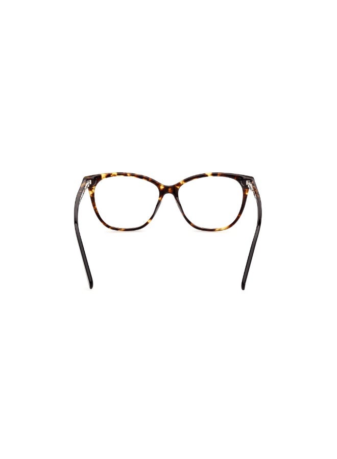 SKECHERS Se2189 Square Acetate Frames For Women Size 54, Coloured Havana - Image 4