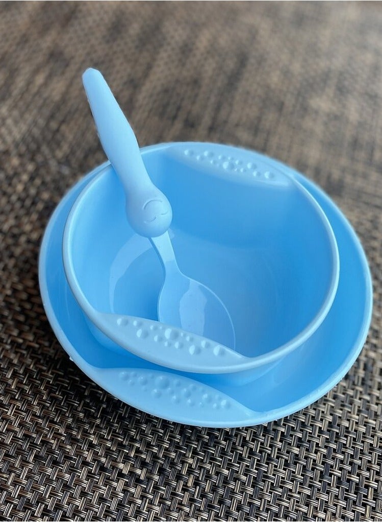 Bebekevi A set of 3 pieces of plastic children's tableware - Image 2