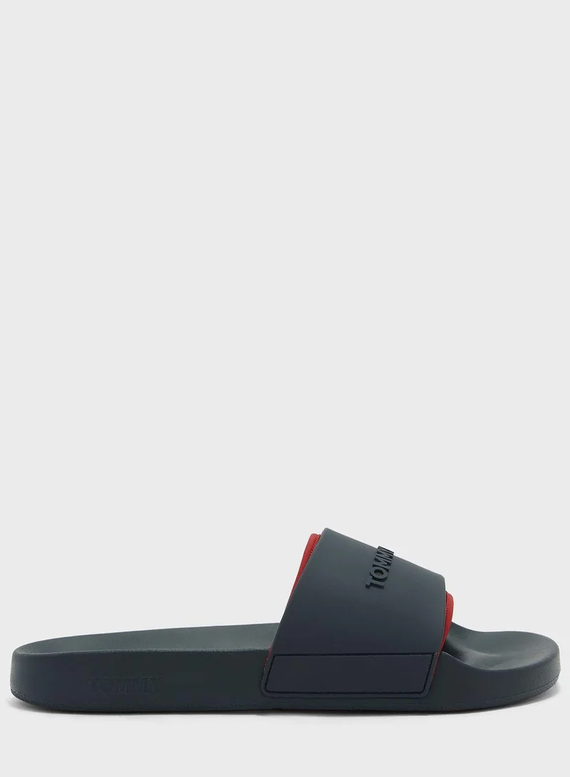 TOMMY JEANS Logo Pool Slide