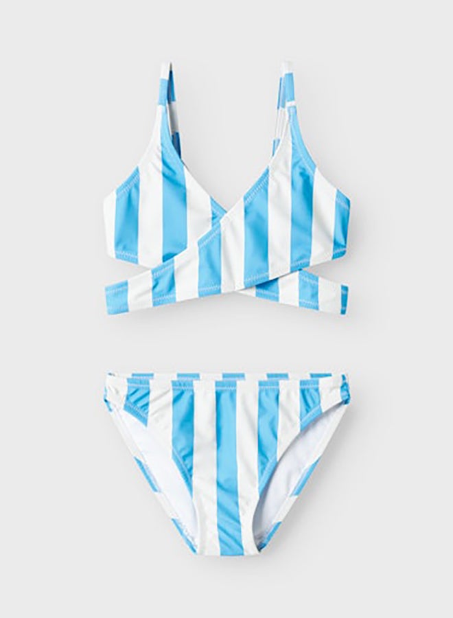 NAME IT Name It Kids Girls Zeline Triangle Bikini  - Image 3