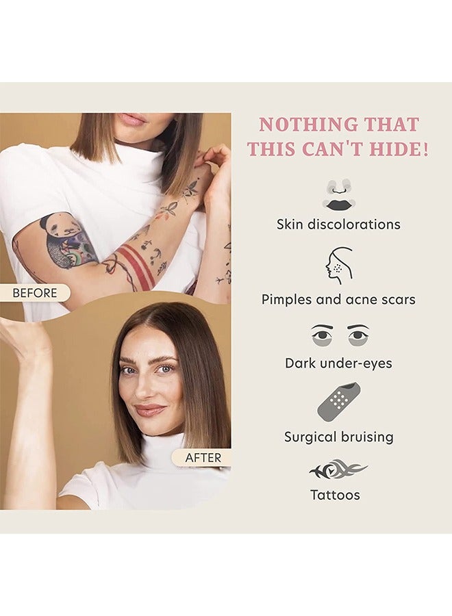 DNM Full Coverage Foundation Liquid Makeup, Matte Foundation with SPF 30, Waterproof and Long-Lasting Foundation - Image 4